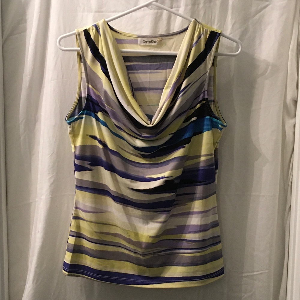 (3/$25 ) Calvin Klein Blouse. Small. EUC